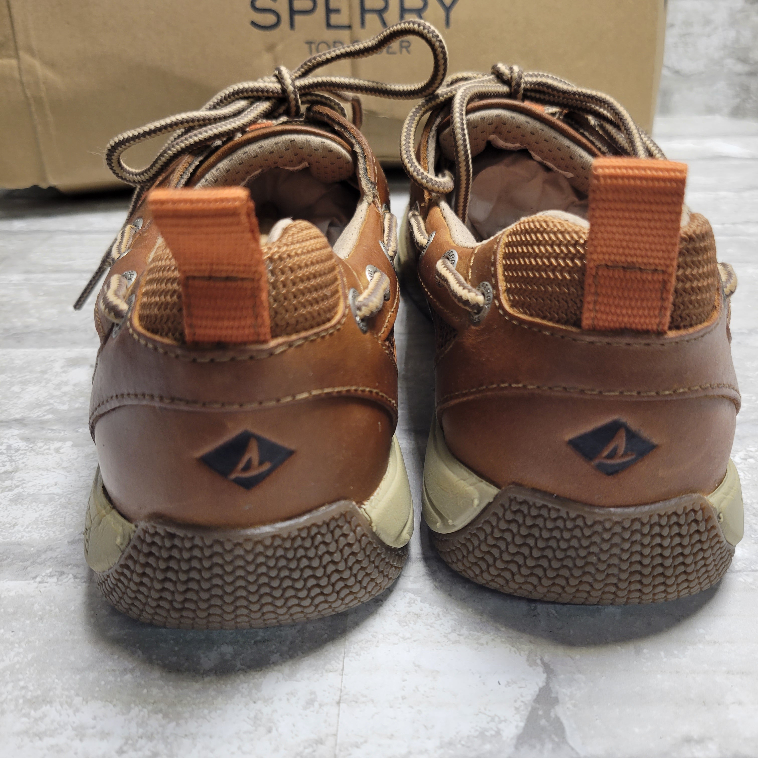 Sperry Men's Sea Kite Sport Moc Boat Shoe - Tan 9M (8086723363054)